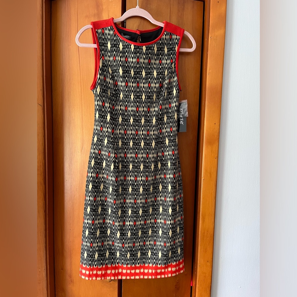 Muse Multi Color Fitted Dress